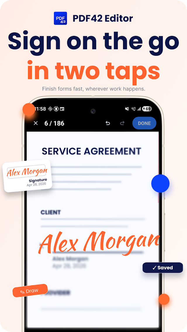 PDF42 — Android app preview